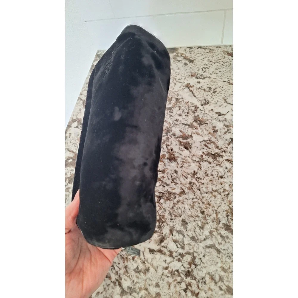 CHANEL Parfums Black Velvet Cosmetic Makeup‎ Bag